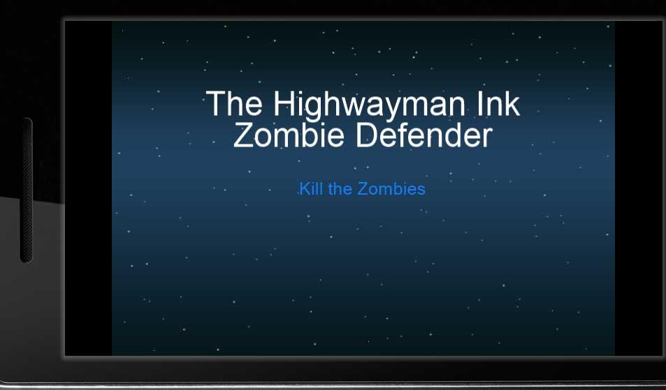 Highwayman Ink Zombie Defender截图1