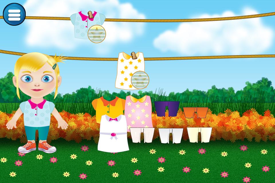 Washing Clothes Kids Games截图4