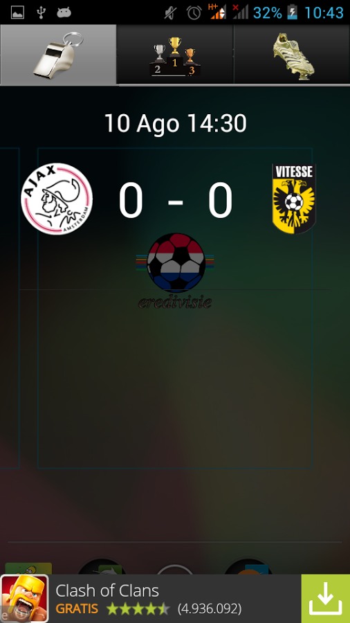 Widget Eredivisie 2014/15截图2