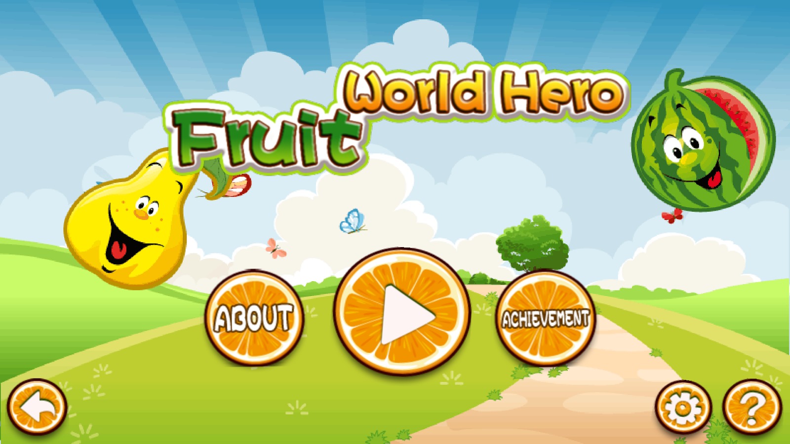 Fruit World Hero (FREE)截图1