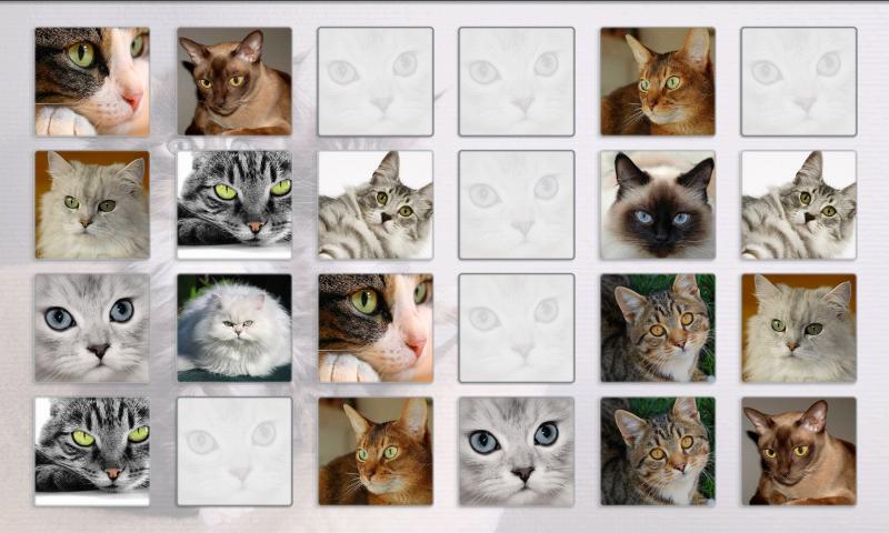 Cats Memory Game Free截图5