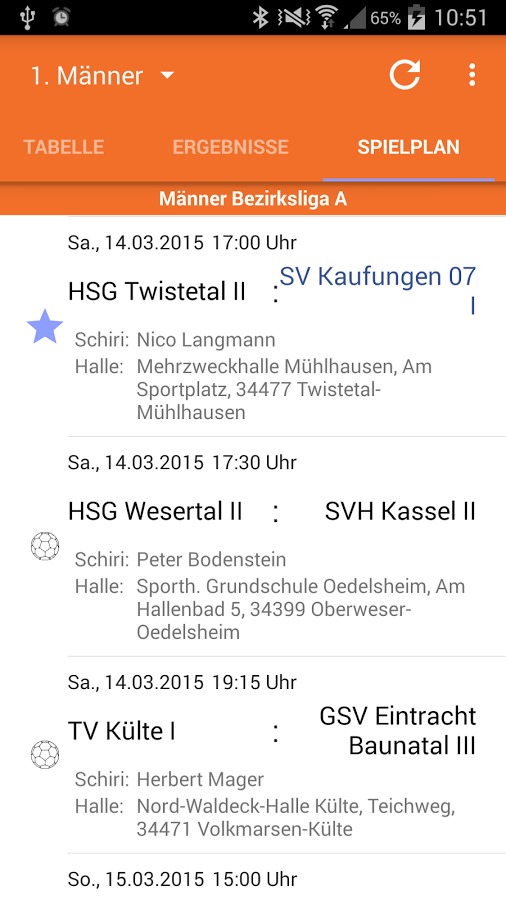 SV Kaufungen 07 Handball截图2