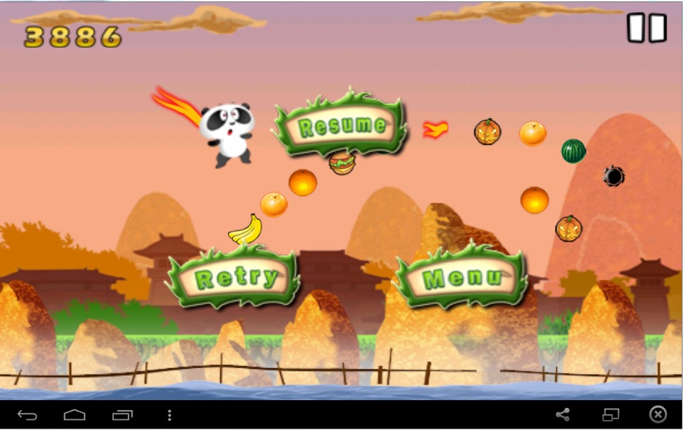 Game Anak: Panda Terbang截图5