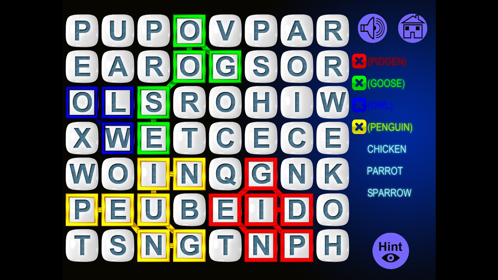 WORD search Swipe Words Puzzle截图5