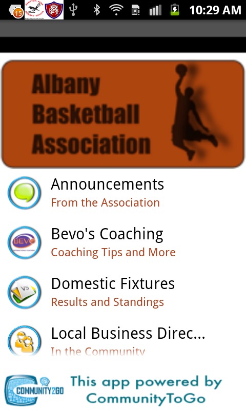 Albany Basketball Association截图1