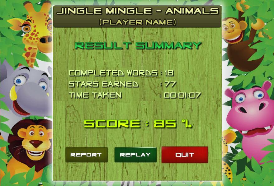 Jingle Mingle Animals Spelling截图5