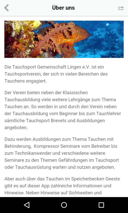 Tauchgemeinschaft Lingen e.V.截图2