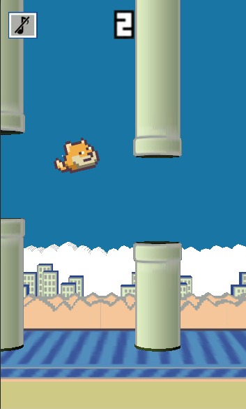 Doge Flappy 3D截图2