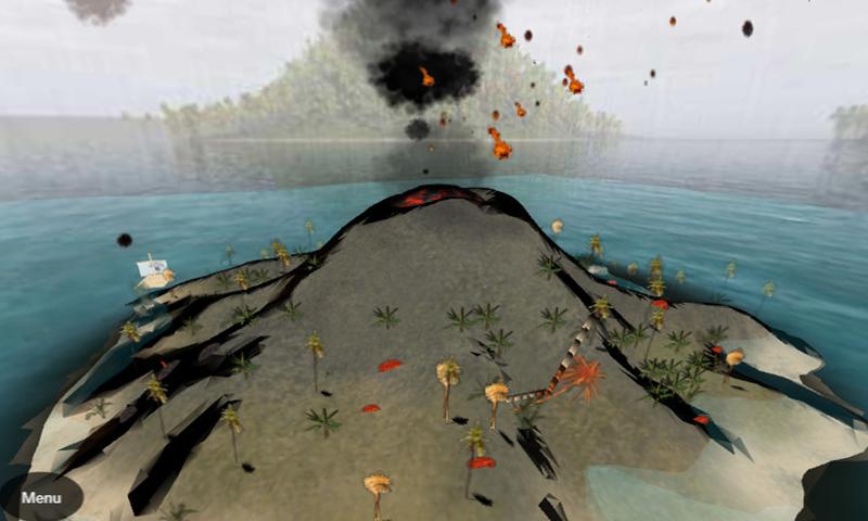 Hog's Volcano Rescue 3D HD截图3