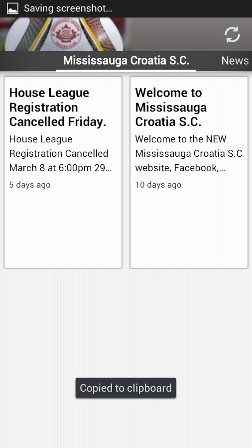 Mississauga Croatia S.C.截图1