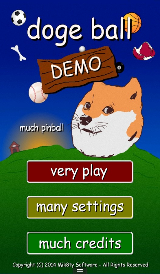 Doge Ball Demo截图1