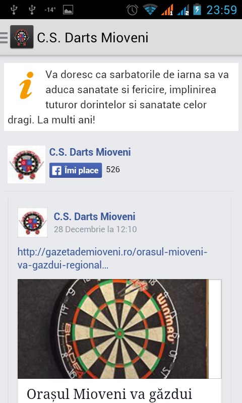 Club Sportiv Darts Mioveni截图5