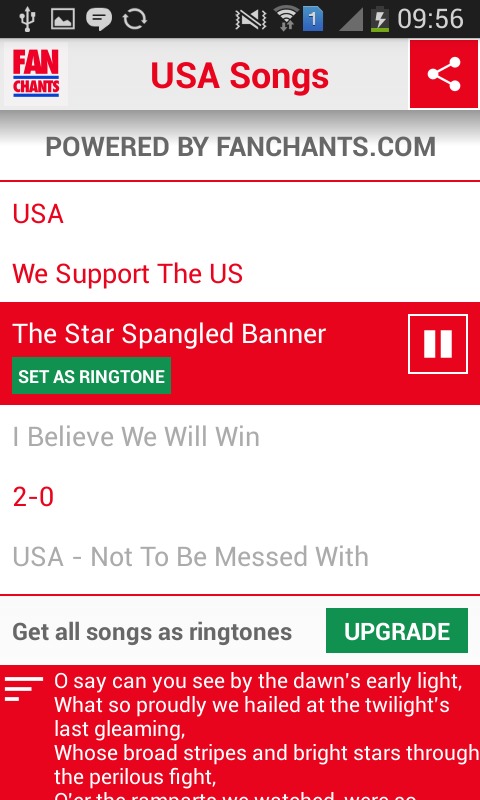 USA! USA! World Cup 2014 Songs截图2