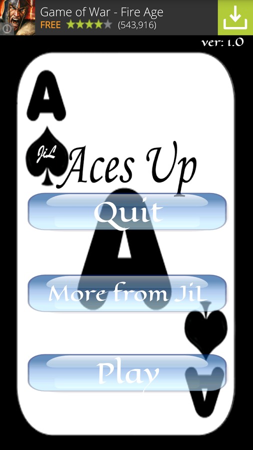 Aces Up Solitaire截图1