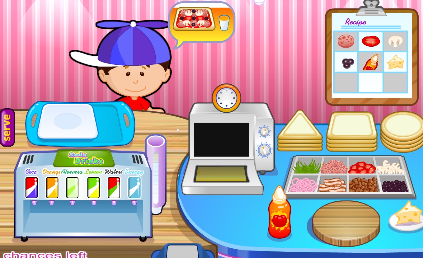 Juegos cocinar pizza截图3