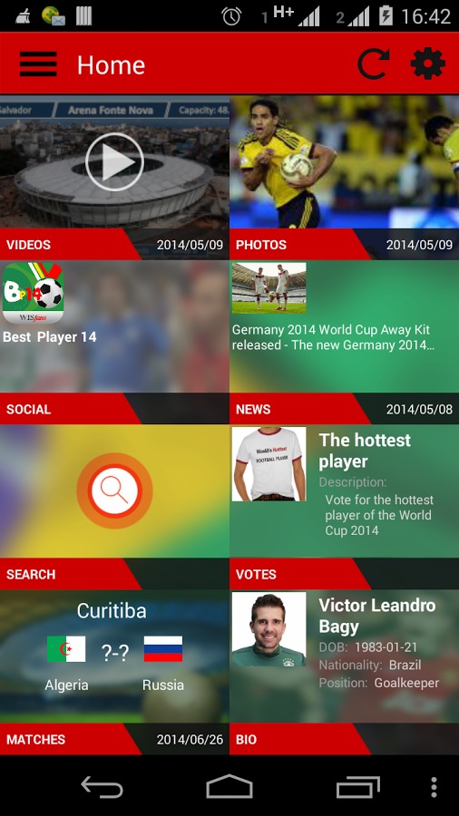 Best Player World Cup 2014截图2