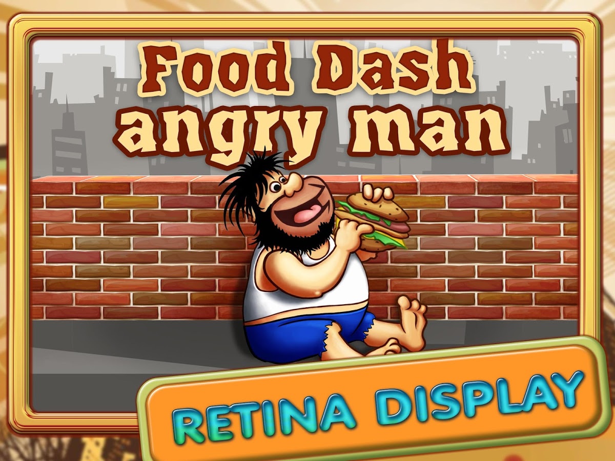 Food Dash Angry Man截图5