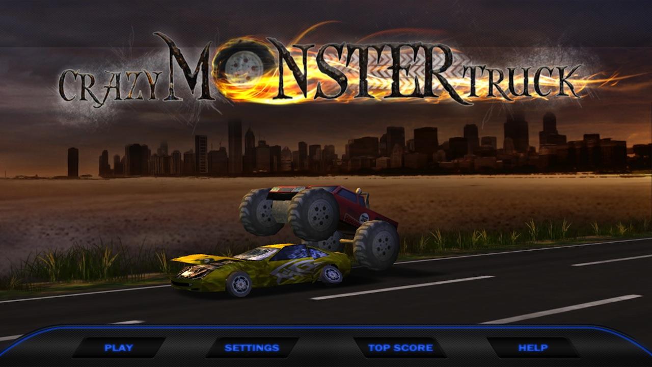 Crazy Monster Truck Smasher截图1