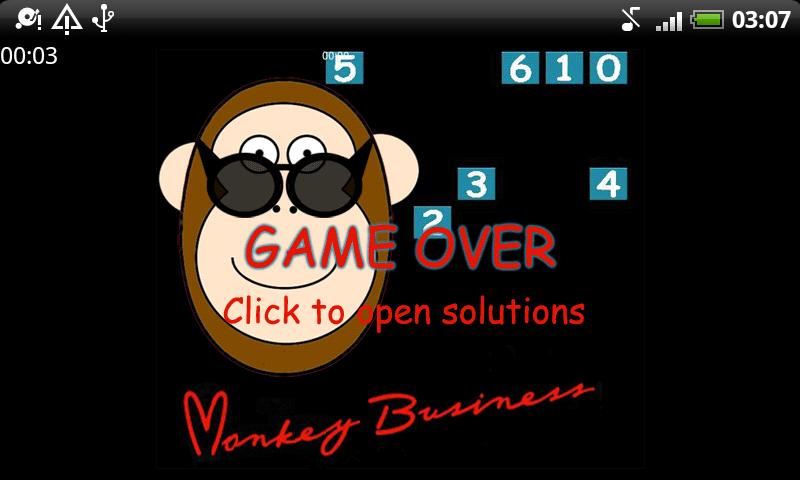 Monkey Business, a memory game截图3