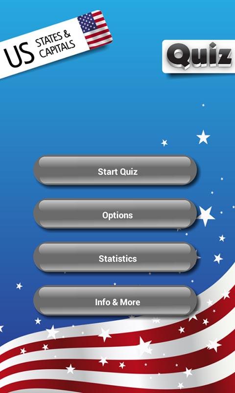 US States and Capitals Quiz截图1