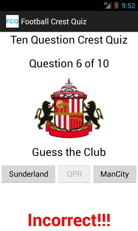 Football Crest Quiz截图3