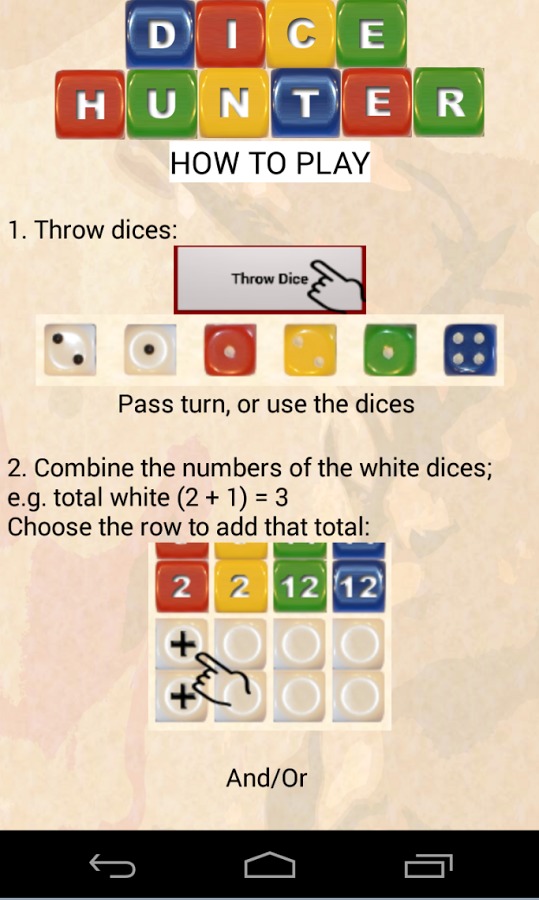 Dice Hunter - 5 plays trial截图2