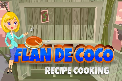 Pudding Cooking Flan De Coco截图1