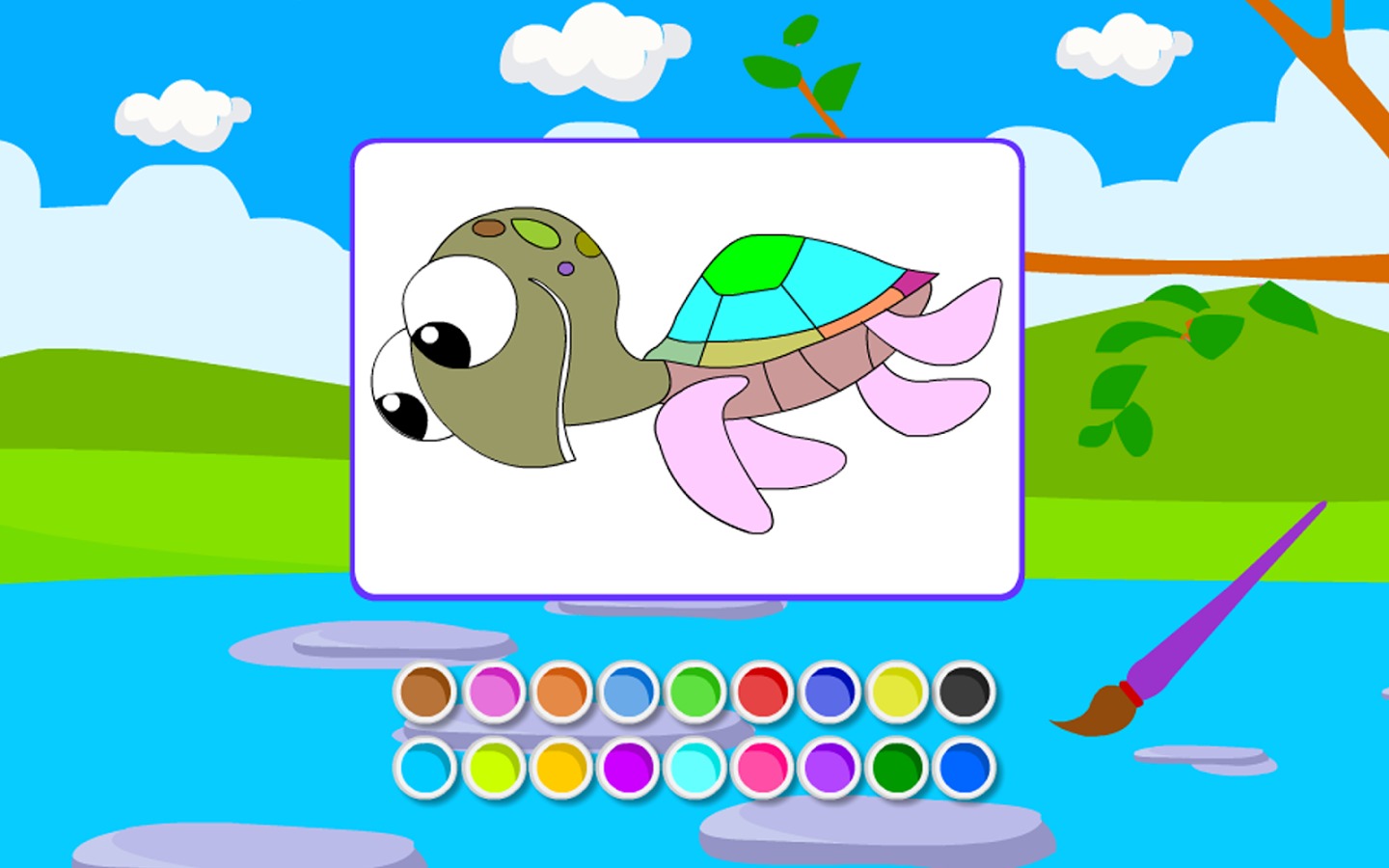 Coloring Happy Turtles截图5