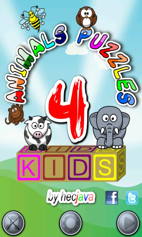 Animals puzzle 4 kids截图1