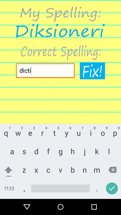 Fix My Spelling Free截图4