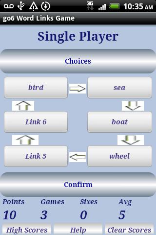 go6 Word Links game FREE截图3