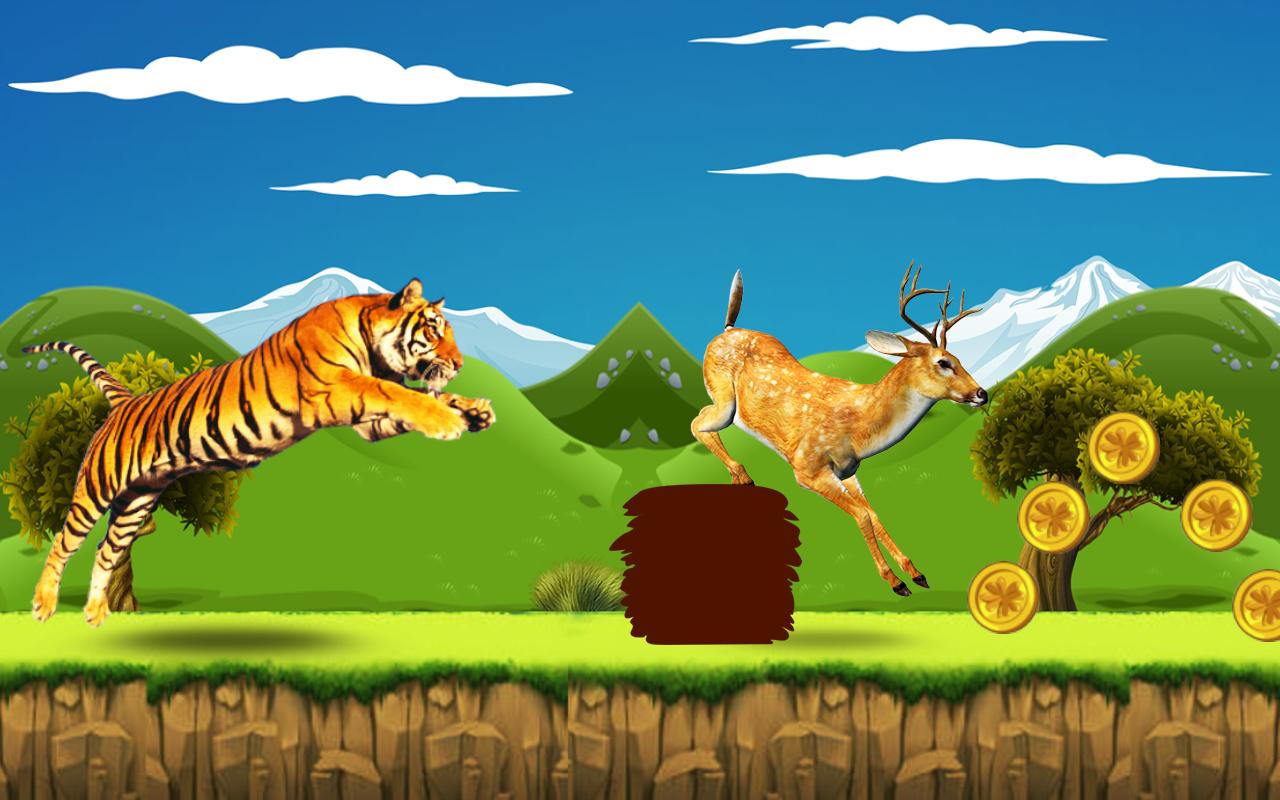 Tiger Hunting Deer Game, Jungle Shooting截图3