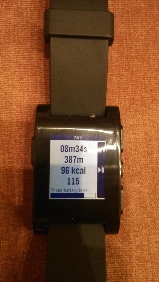 Pebble Endomondo (Unofficial)截图2