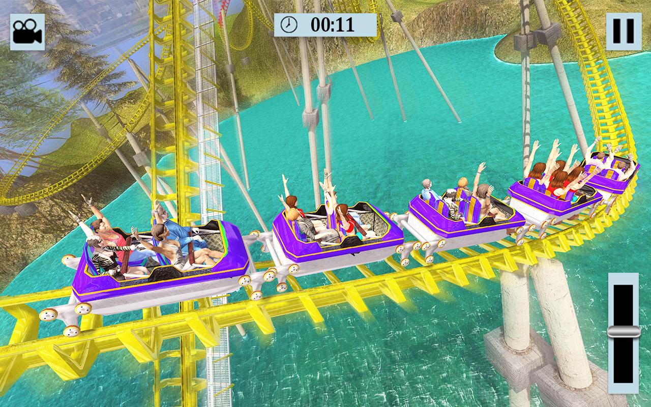 Amazing Roller Coaster Sim: Crazy Thrill Ride截图3