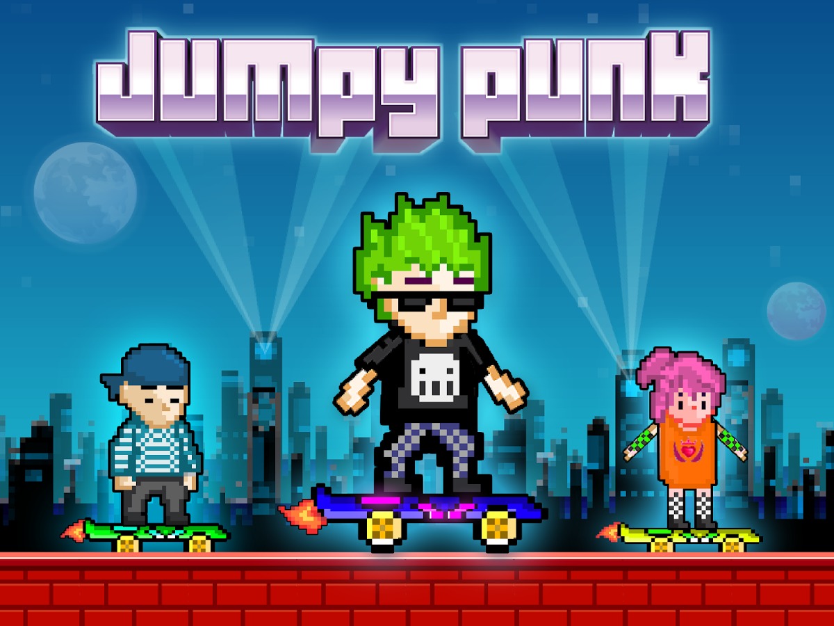 Jumpy Punk - Cyber Jack Flash截图1