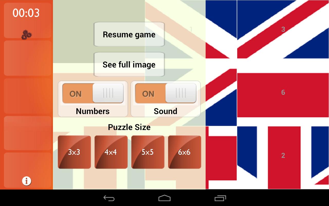 World Flags Quiz Slide Puzzle截图3