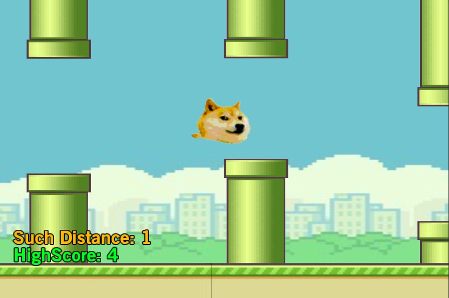 SuperAwesome Flappy Doge截图4