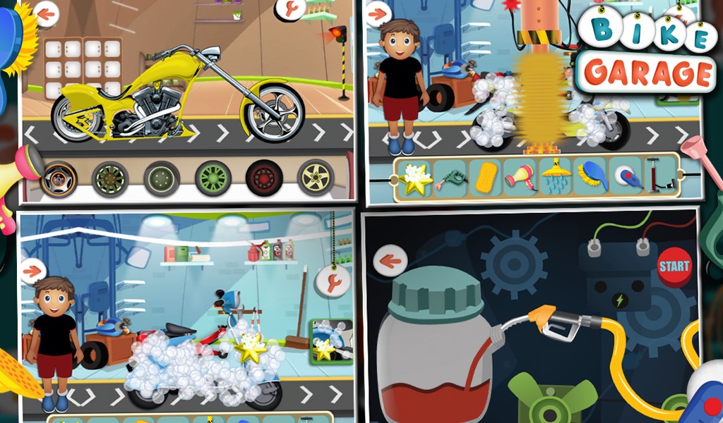 Bike Garage - Fun Game截图2