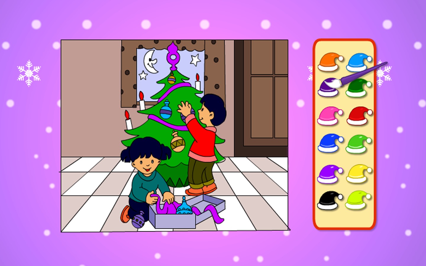 Coloring Christmas Fun截图5