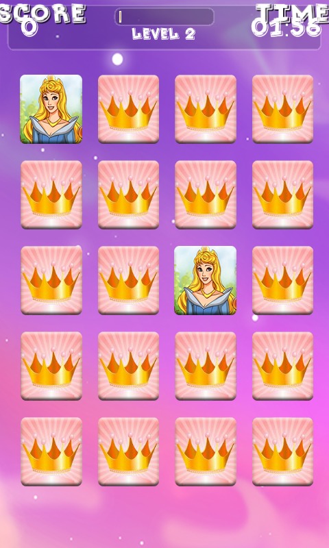 Princess Sofia Memory Match截图2