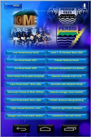 Informasi Persib Bandung截图5