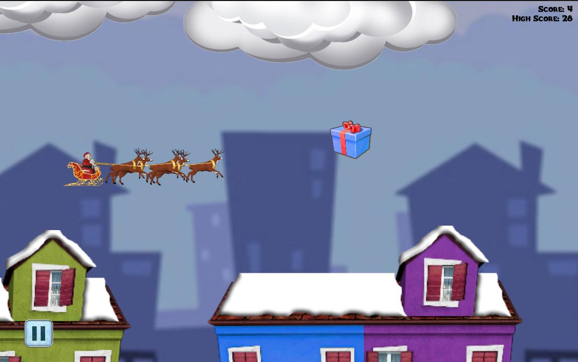 Save Christmas Deers (Flappy)截图1