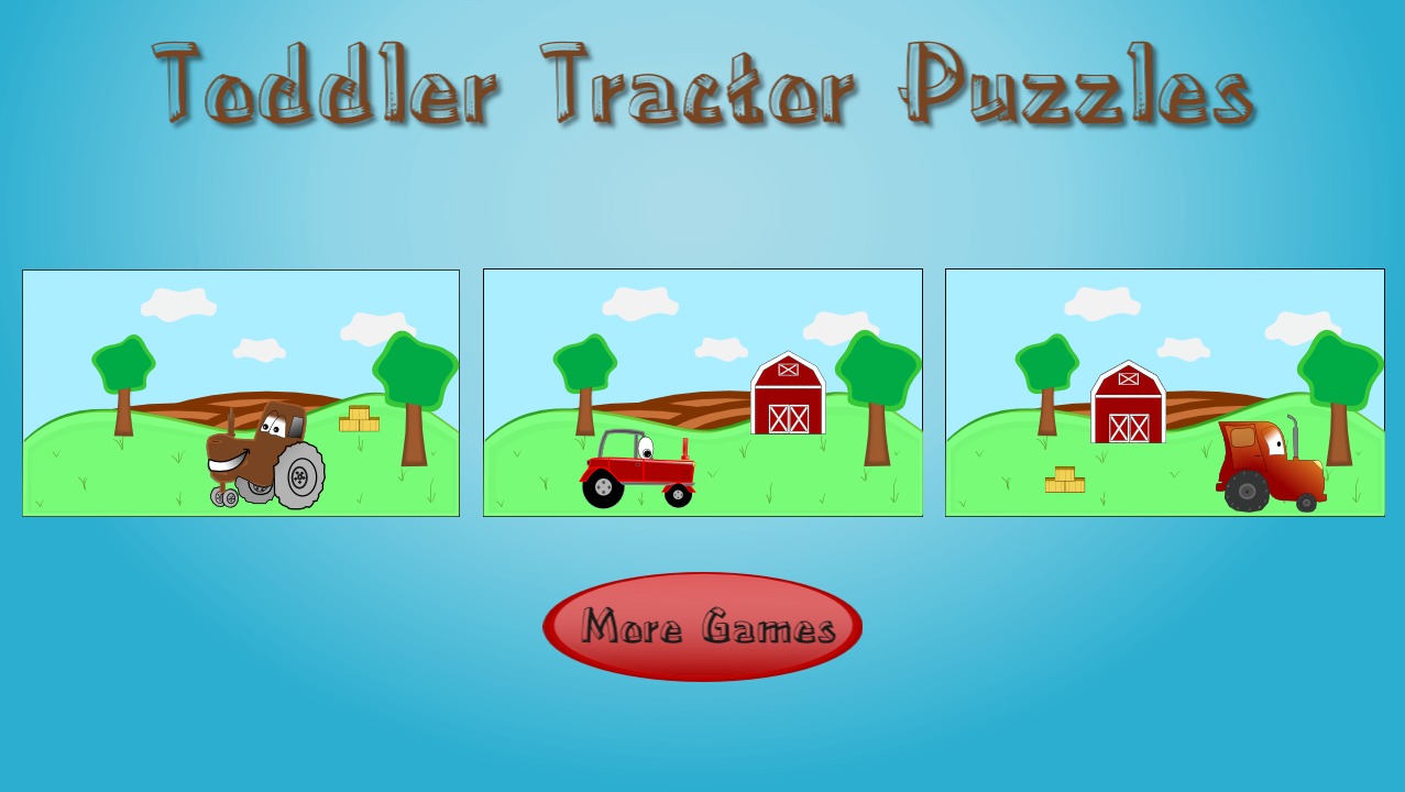 Toddler Tractor Puzzles截图1