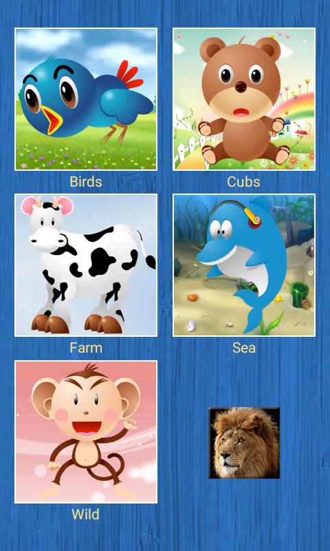 Slide Puzzle -Animals截图2