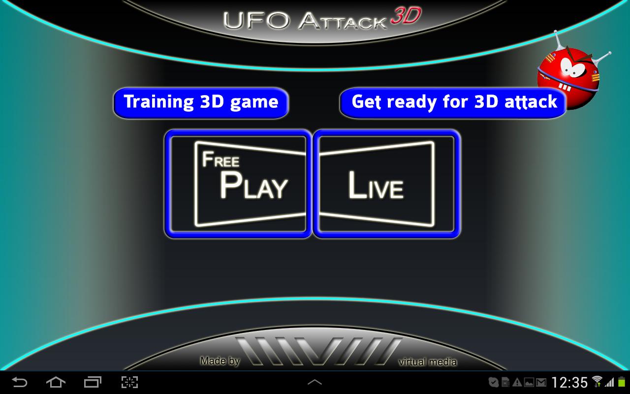 UFO Attack 3D Live LITE截图4