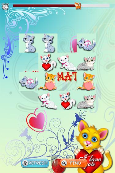 Kitty Match Game For Kids Free截图5