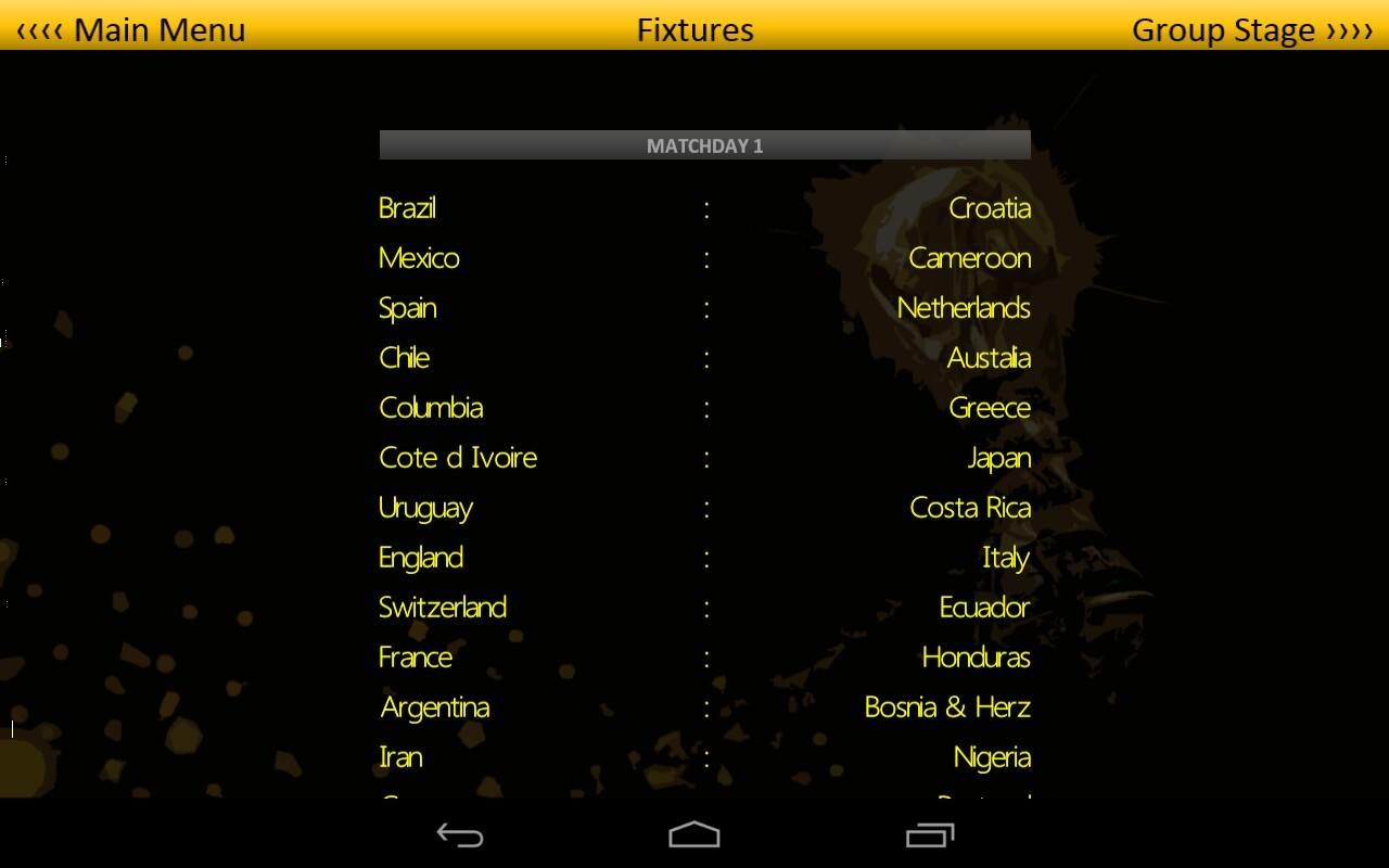 World Cup Manager 2014截图5