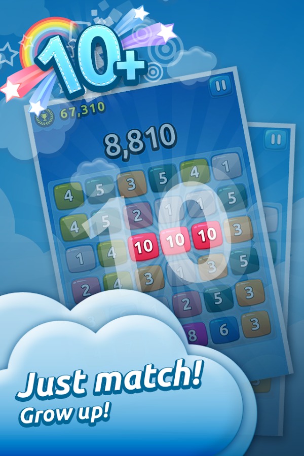 10 Plus (Match-3 Puzzle)截图2