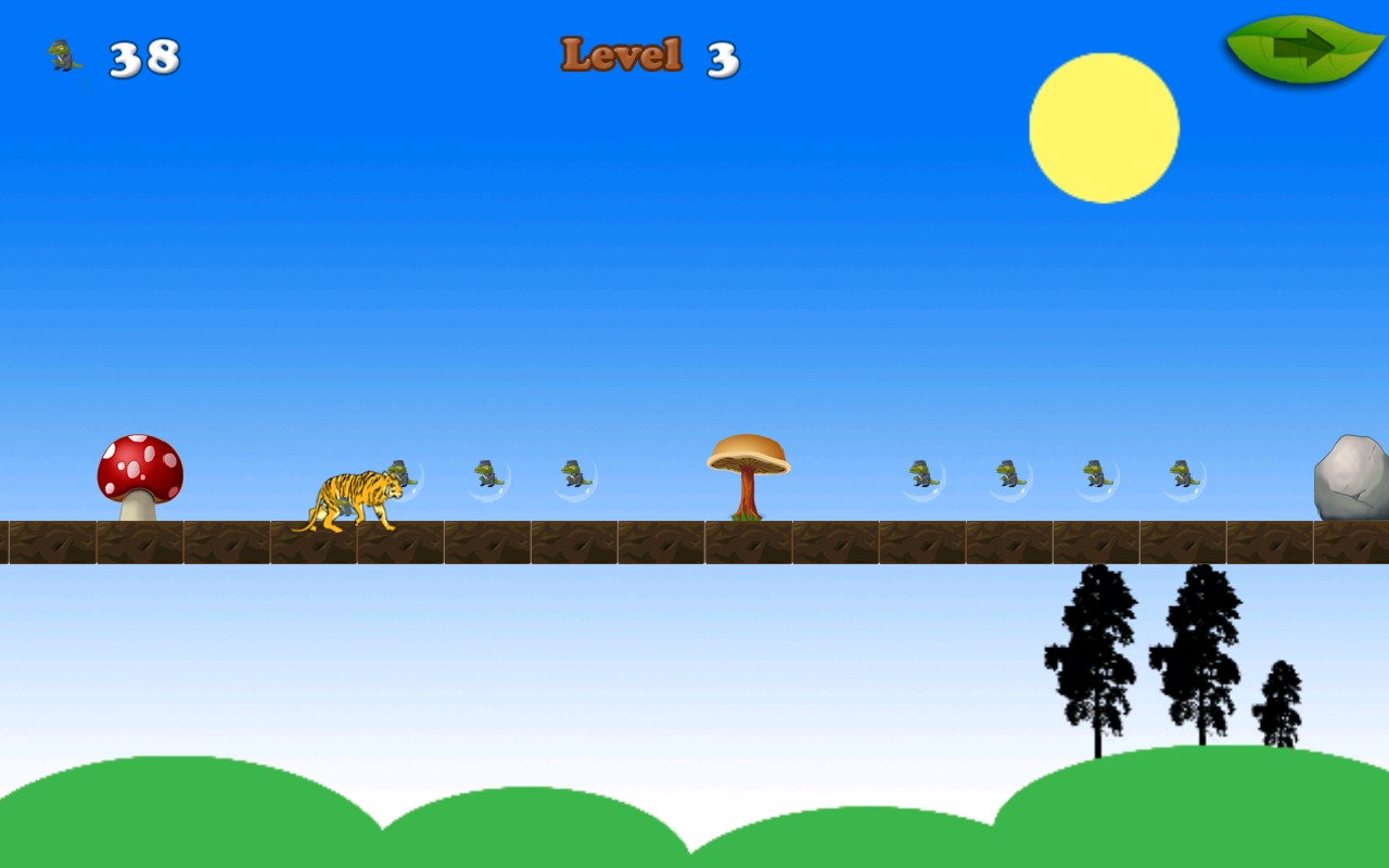 Tiger vs crocodile top games截图5