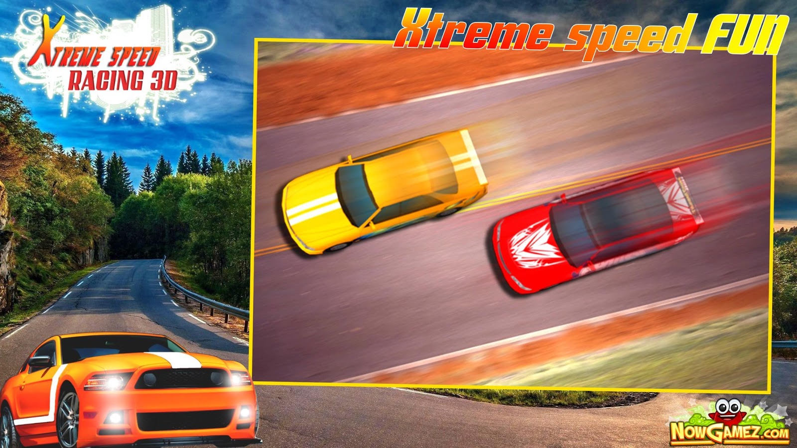 Xtreme Speed Racing 3D - FREE截图1